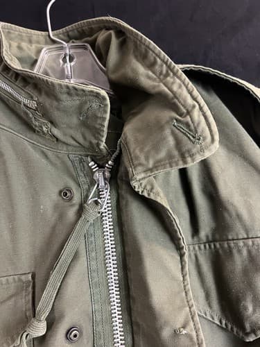 VTG US Army USMC RARE 1960s OG 107 M65 Field Jacket S/M Regular Long Military - Thumbnail 13