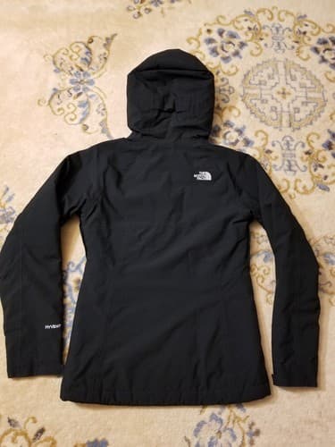 The North Face Women's XS Plasma Thermoball Hyvent Puffer Jacket Black Hoody - Thumbnail 3