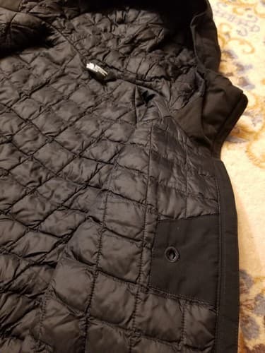 The North Face Women's XS Plasma Thermoball Hyvent Puffer Jacket Black Hoody - Thumbnail 11