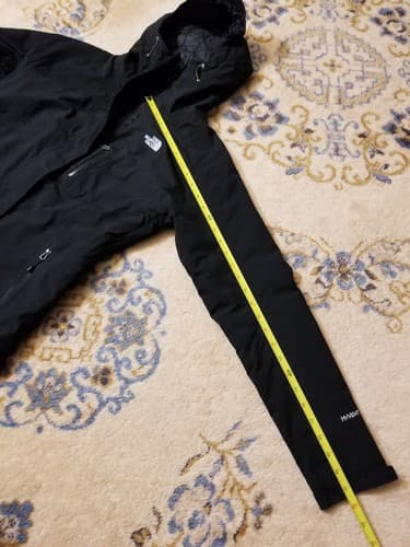 The North Face Women's XS Plasma Thermoball Hyvent Puffer Jacket Black Hoody - Thumbnail 15