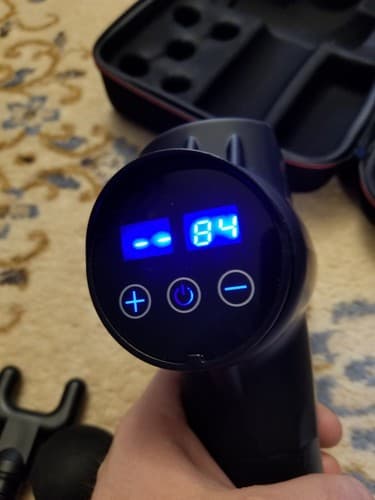 Sportneer Fascia Massage Gun Model J-21 - Massager 8 Tips Black No Charger READ - Thumbnail 4