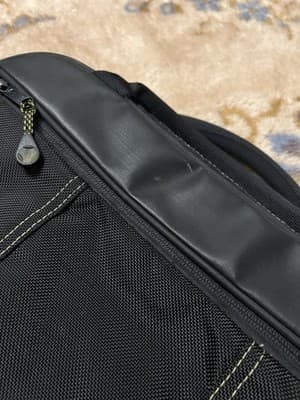 TIMBUK2 Padded Laptop Corduroy Lined Sleeve Case Bag M Black 15x11 (No Strap) - Thumbnail 9