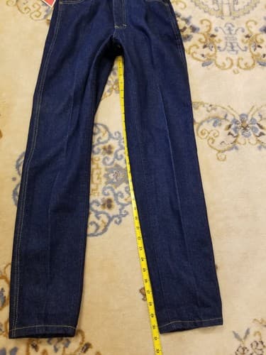 NWT Vtg Lee Riders Jeans Womens Size 8 Medium Misses Relaxed Tapered Dark USA 26 - Thumbnail 6