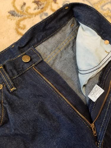 NWT Vtg Lee Riders Jeans Womens Size 8 Medium Misses Relaxed Tapered Dark USA 26 - Thumbnail 10
