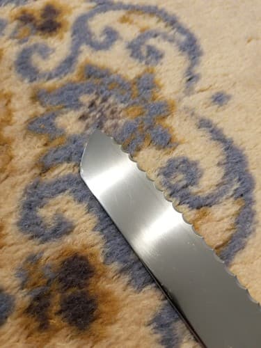 Victorinox Fibrox 8-Inch Serrated Bread Knife Slicer Black 5.2533.21 NSF Swiss - Thumbnail 7