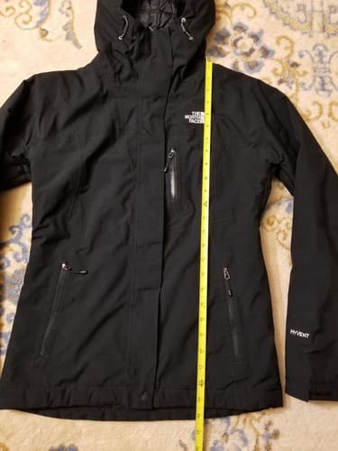The North Face Women's XS Plasma Thermoball Hyvent Puffer Jacket Black Hoody - Thumbnail 13