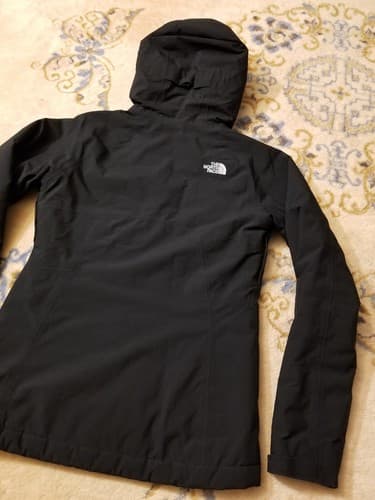 The North Face Women's XS Plasma Thermoball Hyvent Puffer Jacket Black Hoody - Thumbnail 4