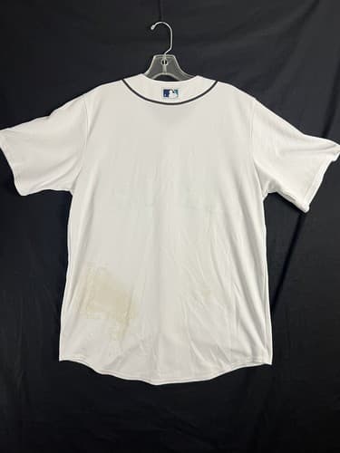 Majestic Cool Base Seattle Mariners Stitched Blank Jersey White Mens M MLB *READ - Thumbnail 5