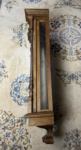 Vintage Gustav Becker P27 Clock Dial Movement Pendulum Chime Vienna Regulator - Thumbnail 21