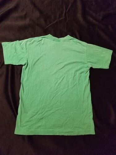 Vintage 90s Batman Forever Jim Carrey The Riddler T Shirt DC Comics Sz S RARE - Thumbnail 4