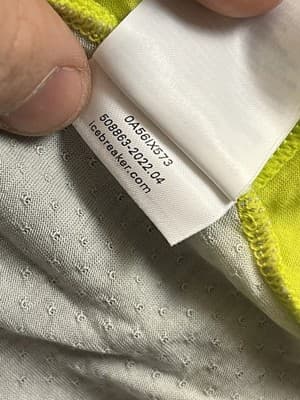Icebreaker 150 Cool-Lite LS Full Zip Lyocell/ Wool Mens XXL Neon Yellow/ Grey - Thumbnail 8