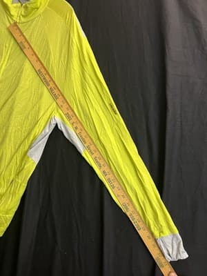 Icebreaker 150 Cool-Lite LS Full Zip Lyocell/ Wool Mens XXL Neon Yellow/ Grey - Thumbnail 12