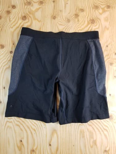 Lululemon Board Shorts Mens XL Black Gray Waist Tie Swim Outdoor Stretch Yoga - Thumbnail 11