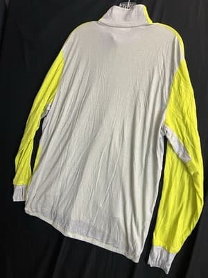 Icebreaker 150 Cool-Lite LS Full Zip Lyocell/ Wool Mens XXL Neon Yellow/ Grey - Thumbnail 17