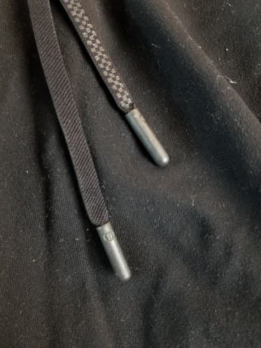 Lululemon Board Shorts Mens XL Black Gray Waist Tie Swim Outdoor Stretch Yoga - Thumbnail 7