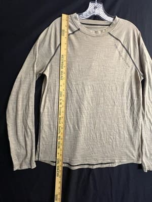Eberlestock Selway Merino Wool LS Baselayer Mens S Dry Earth Merino Wool UPF 30+ - Thumbnail 5