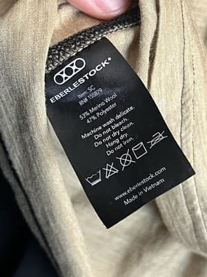 Eberlestock Selway Merino Wool LS Baselayer Mens S Dry Earth Merino Wool UPF 30+ - Thumbnail 11