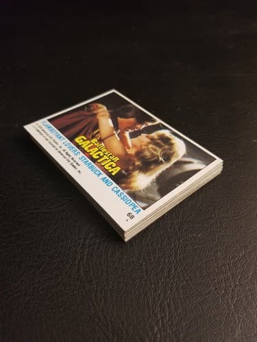 Vtg Battlestar Galactica 1978 Topps Trading 20 Card Set Bundle Lot - Image 1