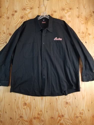 Vtg Rare INDIAN MOTORCYCLE Original Brand Size 3XL Long Sleeve- Canada Y2K XXXL - Thumbnail 3