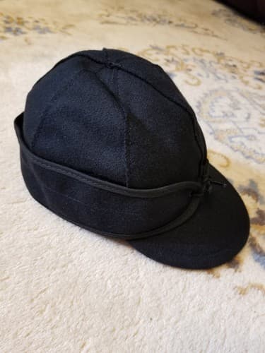 Stormy Kromer Hat Black Youth Children’s Size 6 1/2 Made in USA Wool 6.5 *READ - Thumbnail 6
