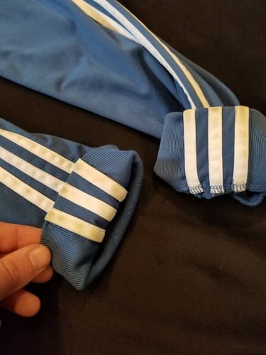 VTG ADIDAS Climalite SEATTLE SOUNDERS FC Training Zip Track Jacket Jersey Large - Thumbnail 15