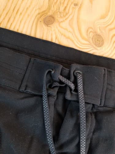 Lululemon Board Shorts Mens XL Black Gray Waist Tie Swim Outdoor Stretch Yoga - Thumbnail 8
