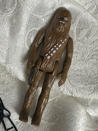 NICE! 1977 Chewbacca Star Wars Action Figure Complete Kenner + Rifle Gun Set - Thumbnail 3