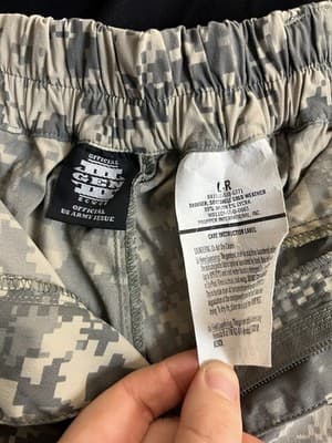 TROUSER SOFT SHELL Cold Weather ACU DIGITAL Mens L-R Gen III Army Pants - Thumbnail 17