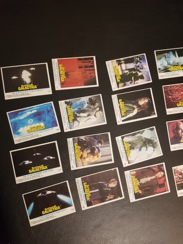 Vtg Battlestar Galactica 1978 Topps Trading 20 Card Set Bundle Lot - Thumbnail 4