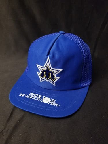 Vintage Seattle Mariners MLB Princess Tours 1980s SnapBack Baseball Hat Cap - Image 1