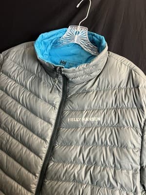 Helly Hansen Verglas Series Jacket Mens XL Lightweight 700+ Goose Down Puffer - Thumbnail 4