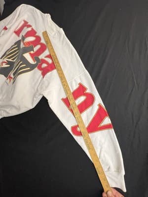 VTG Germany All Over Print Sweatshirt German Vulture 80s Football Soccer 2XL - Thumbnail 10