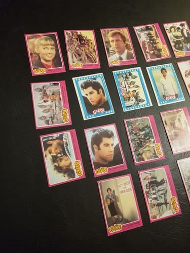 1978 Grease Series 1 Trading Card & Sticker Set 18 Cards!! Pink Blue - Thumbnail 4