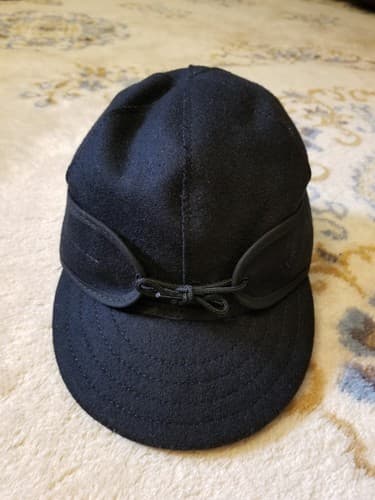 Stormy Kromer Hat Black Youth Children’s Size 6 1/2 Made in USA Wool 6.5 *READ - Thumbnail 7