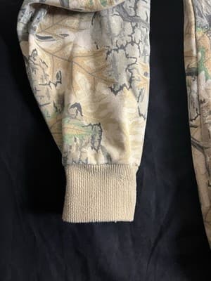 RARE VTG Hidden Wolf Woolen Predator Sweatshirt Pullover Jacket Mens L Camo - Thumbnail 14