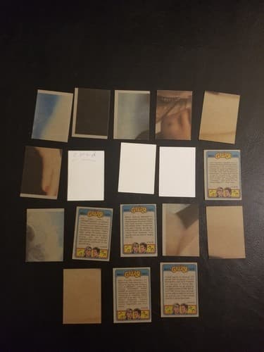 1978 Grease Series 1 Trading Card & Sticker Set 18 Cards!! Pink Blue - Thumbnail 5