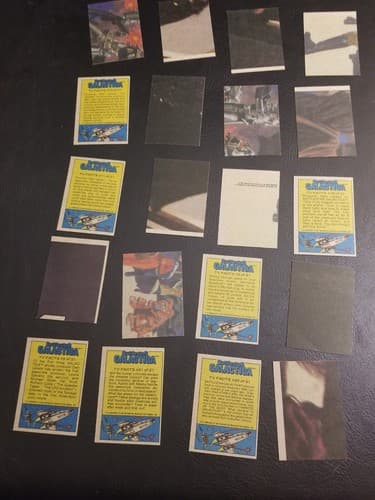 Vtg Battlestar Galactica 1978 Topps Trading 20 Card Set Bundle Lot - Thumbnail 7
