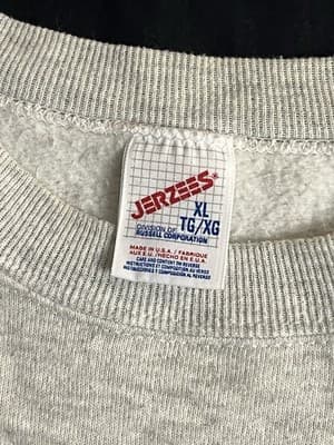 VTG WSU Sweatshirt XL Gray Rose Bowl 1998 Cougars Football USA Washington State - Thumbnail 5