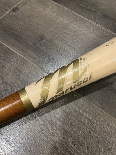 MARUCCI JB 19 PRO Model Hand Crafted Walnut Wooden Baseball Bat 32” Bone Rubbed - Thumbnail 4