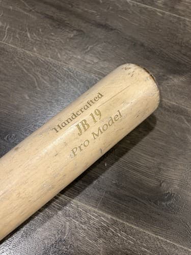 MARUCCI JB 19 PRO Model Hand Crafted Walnut Wooden Baseball Bat 32” Bone Rubbed - Thumbnail 2