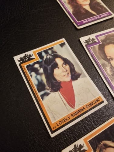 Vintage 1977 Charlie's Angels 11 Trading Cards Set Lot - Thumbnail 6