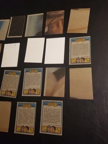 1978 Grease Series 1 Trading Card & Sticker Set 18 Cards!! Pink Blue - Thumbnail 6