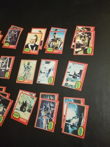Vtg 1977 Original Star Wars Set (27 Cards) Set Red Series 2 NICE - Thumbnail 2