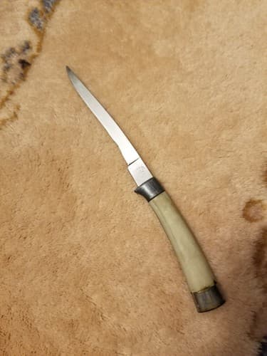 Vintage Kitchen Knife Federal Cutlery Co Japan 8.5" Long 4" Stainless Blade - Image 1