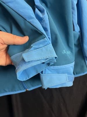 Patagonia Adze Hybrid Hoody Mens L Blue Softshell Polartec Windproof Jacket - Thumbnail 14