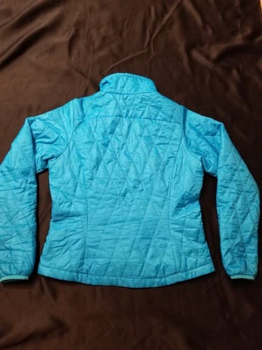 Patagonia Womens S Nano Puff Jacket Blue Curacao Teal 84215 Coat Small Puffer - Thumbnail 2