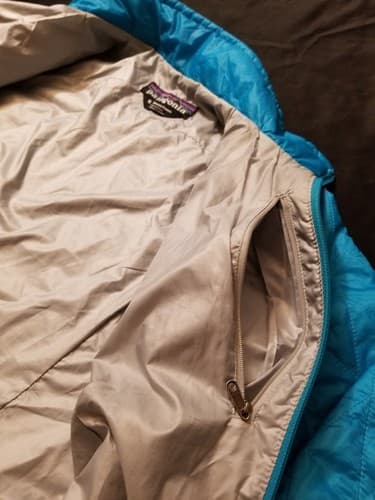 Patagonia Womens S Nano Puff Jacket Blue Curacao Teal 84215 Coat Small Puffer - Thumbnail 9