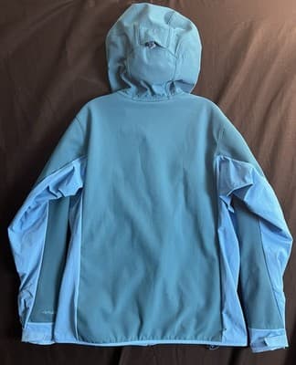 Patagonia Adze Hybrid Hoody Mens L Blue Softshell Polartec Windproof Jacket - Thumbnail 18