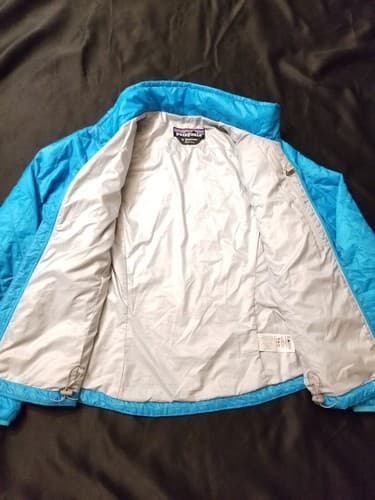 Patagonia Womens S Nano Puff Jacket Blue Curacao Teal 84215 Coat Small Puffer - Thumbnail 4