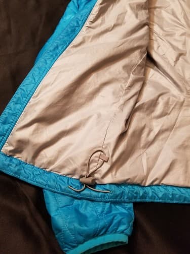Patagonia Womens S Nano Puff Jacket Blue Curacao Teal 84215 Coat Small Puffer - Thumbnail 6